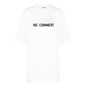 No Comment bomulls-T-skjorte «White» 684155TLVG33307