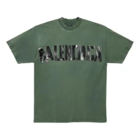 Ny Tape Type T-skjorte, medium passform «Dark Green» 739784TQVQ83004