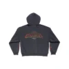 Offshore-hettegenser med glidelås, medium passform «Black Faded» 770939TPVM91568
