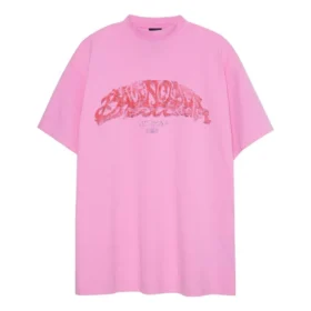 Offshore T-skjorte, oversized «Pink» 739028TPVM85960
