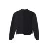 Omstrukturert asymmetrisk strikket genser «Black» 657334T32011271