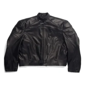 Oversized bikerjakke «Black» 744983TOS141000