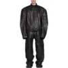 Oversized bikerjakke «Black» 744983TOS141000