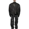 Oversized bikerjakke «Black» 744983TOS141000