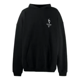 Oversized-hettegenser fra OL i Paris «Black» 620973TIV451070