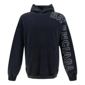 Oversized-hettegensere «Black Faded» 739024TOVV29034