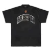 Oversized Skater-T-skjorte «Black Faded» 739028TOVN21055