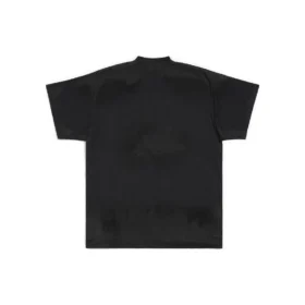 Oversized Skater-T-skjorte «Black Faded» 739028TOVN21055