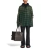 Oversized-skjorte med hette «Green» 746369TOM213328