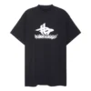 Oversized sports-T-skjorte med lag på lag «Black White» 739028TPVF21070