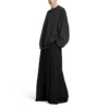 Oversized sweatshirt med rund hals og hull «Black Faded» 762718TPVD91055