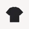 Oversized T-skjorte for menn med «Lady in Shades»-motiv i svart