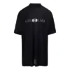 Oversized T-skjorte med AI-logo på innsiden «Black Faded» 787358TQVJ41569