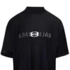 Oversized T-skjorte med AI-logo på innsiden «Black Faded» 787358TQVJ41569