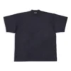 Oversized T-skjorte med fliker «Black» 694576TMVJ21151