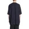 Oversized T-skjorte med fliker «Black» 694576TMVJ21151