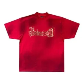Oversized T-skjorte med Heavy Metal-logo «Red» 739784TOVE16400