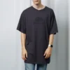 Oversized vasket interlock BB-T-skjorte «Navy Black» 583214TFV658060