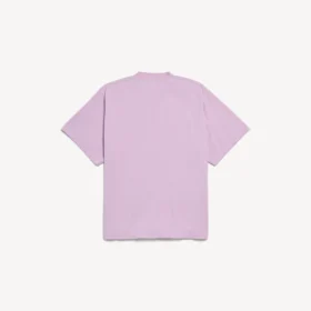 Oversized vintage-surfer-T-skjorte for damer i gammelrosa