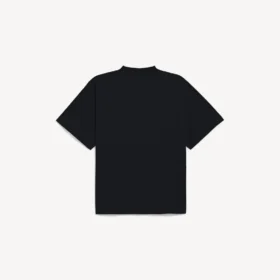 Oversized vintage surfer-T-skjorte for menn i svart