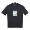 Paris By Day Tight Small Fit T-skjorte «Black Faded» 745019TOVC71055