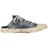 Paris Distressed Denim Mules «Blue» 693952W3RCL4090