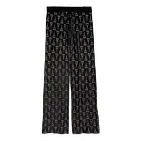 Paris elastiske bukser «Black» 806204TRVJ11000