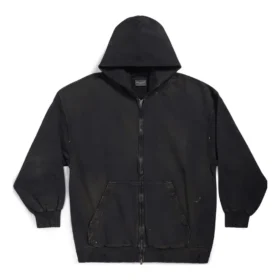 Paris-hettegenser med glidelås, smal passform «Black Faded» 744454TOVI41055 Paris-hettegenser med glidelås, smal passform «Black Faded» 744454TOVI41055