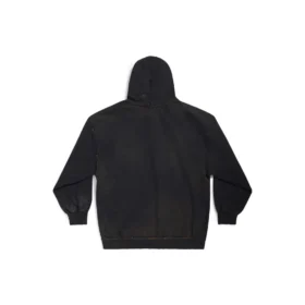 Paris-hettegenser med glidelås, smal passform «Black Faded» 744454TOVI41055 Paris-hettegenser med glidelås, smal passform «Black Faded» 744454TOVI41055