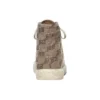 Paris High Top-Sneakers «Tan BB Monogram Cotton and White Rubber» 688756W3RQ12298