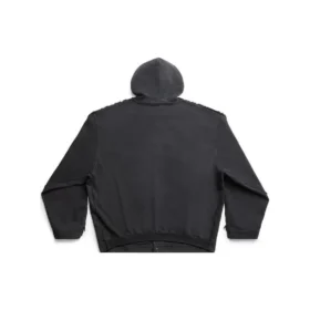 Paris Hybrid-jakke med hette «Svart» 738737TNW111700