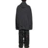 Paris Hybrid-jakke med hette «Svart» 738737TNW111700