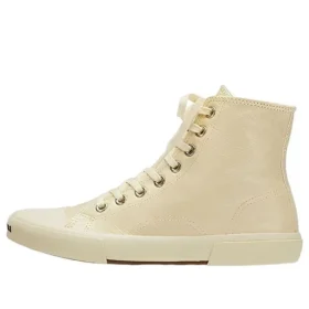 Paris høye Sneakers «Beige skinn og beige gummi» 688752W3RCA9090 Paris høye Sneakers «Beige skinn og beige gummi» 688752W3RCA9090