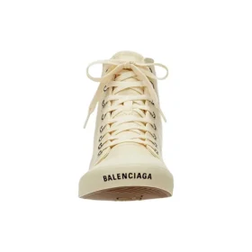 Paris høye Sneakers «Beige skinn og beige gummi» 688752W3RCA9090 Paris høye Sneakers «Beige skinn og beige gummi» 688752W3RCA9090