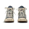 Paris høye Sneakers «Blue Destroyed Denim and Rubber» 688752W3RCL4090