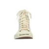 Paris høye Sneakers «White Destroyed Cotton and White Rubber» 688756W3RC49090