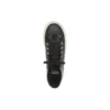 Paris høye Sneakers «svart skinn og hvit gummi» 688756W3RCA1090