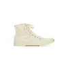 Paris høye Sneakers «White Destroyed Cotton and White Rubber» 688756W3RC49090