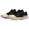 Paris lavt Sneaker med graffiti «Svart og hvit slitt bomull» 688757W3RR51099