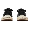 Paris lavt Sneaker med graffiti «Svart og hvit slitt bomull» 688757W3RR51099