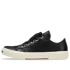Paris lavt Sneaker «svart skinn og hvit gummi» 688757W3RCB1090