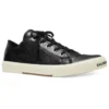 Paris lavt Sneaker «Svart slitt bomull og hvit gummi» 688754W3RCB1090