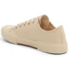 Paris lavt Sneaker «White Cotton and White Rubber» 688757W3RCB9090