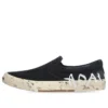 Paris lavt snøringsfrie sko «Washed Black Cotton» 710297W3RR51099