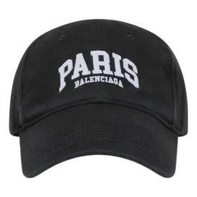 Paris Logo-baseballcap «Black White» 680748410B20107