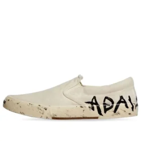 Paris Low Top Slip On-sko «Washed White Cotton» 710295W3RR59010