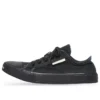 Paris Low Top-Sneakers «Black Destroyed Cotton and Black Rubber» 688754W3RP21010