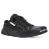 Paris Low Top-Sneakers «Black Destroyed Cotton and Black Rubber» 688754W3RP21010