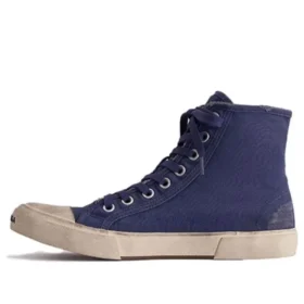 Paris Low Top-Sneakers «Indigo Destroyed Cotton and White Rubber» 688752W3RC14990