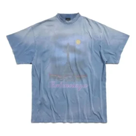 Paris Moon T-skjorte «Blue» 739028TQVO14530